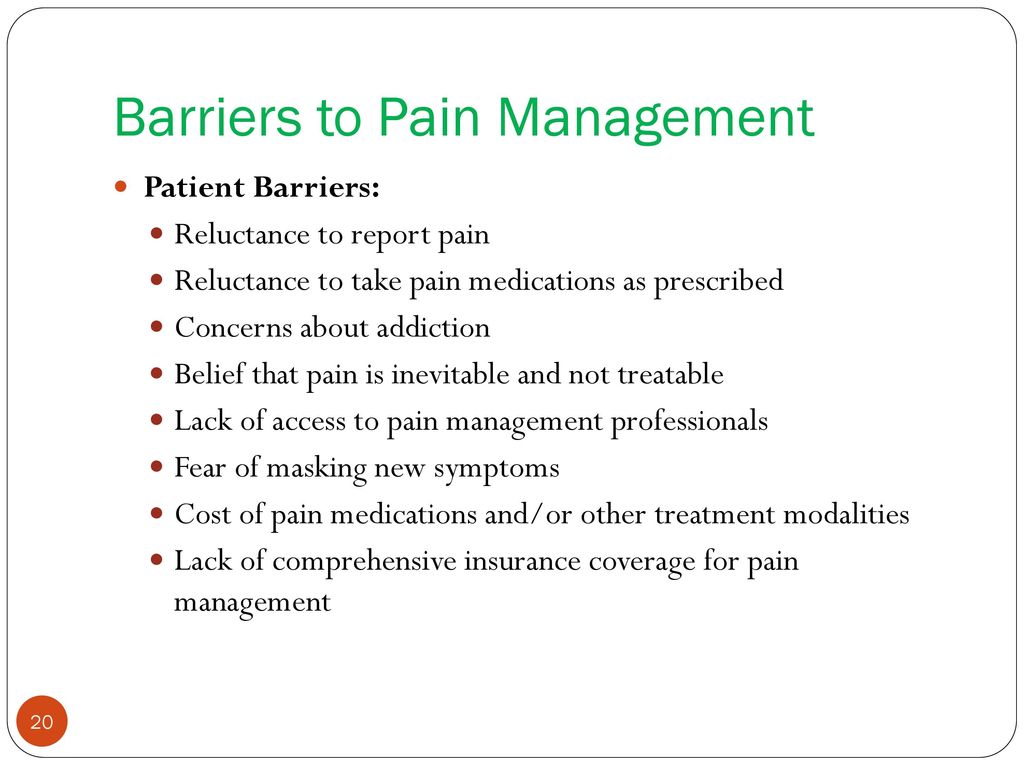 Pain Management Nursing Interventions - Student Nurse Life